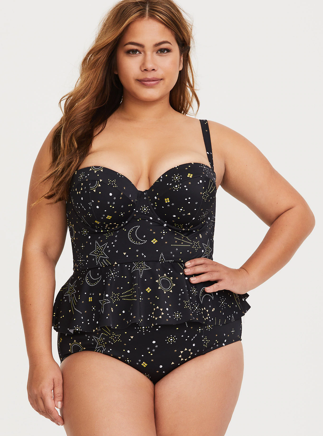 torrid galaxy bathing suit