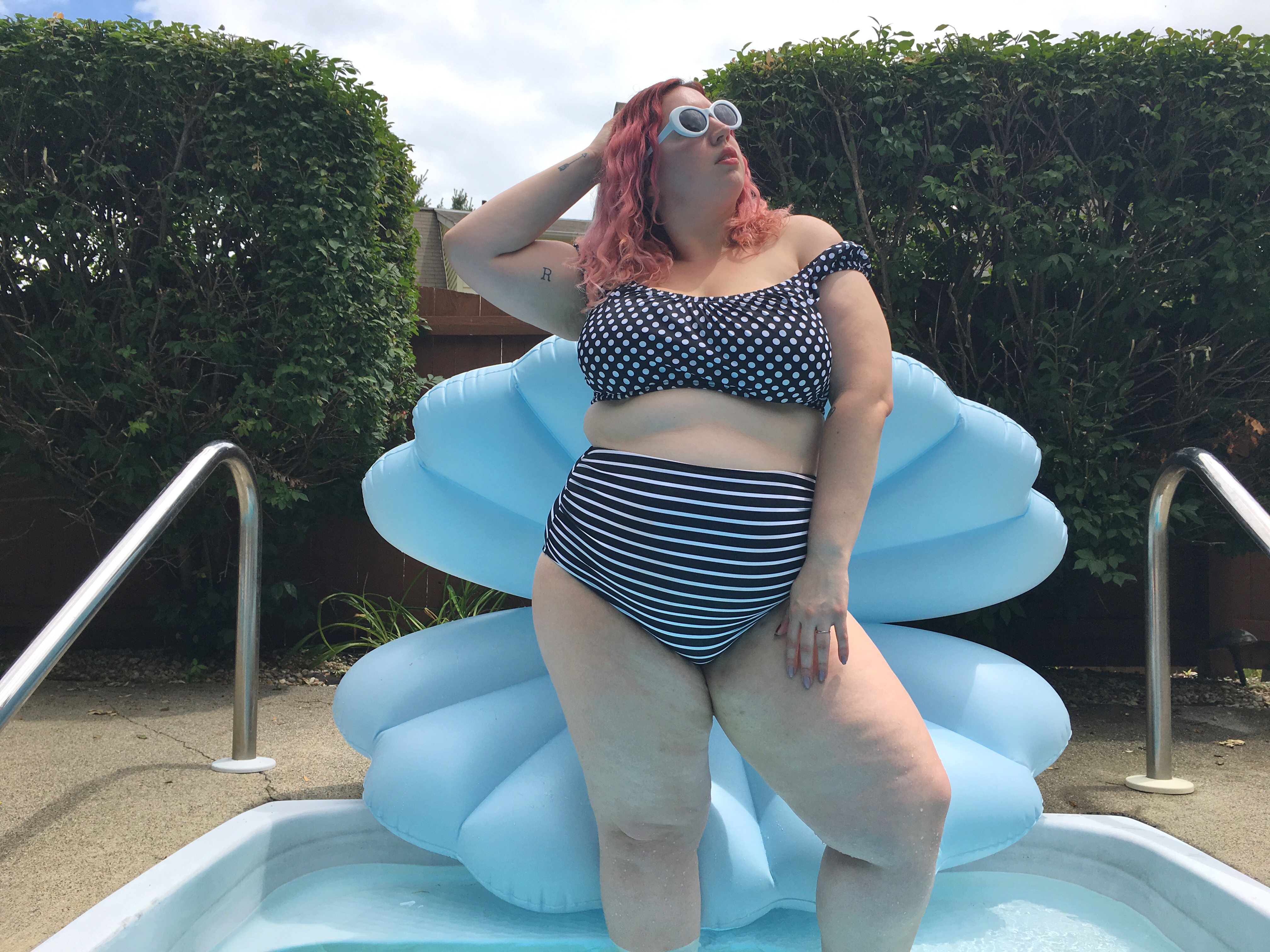 Polka - Maillot de bain grande taille Eloquii