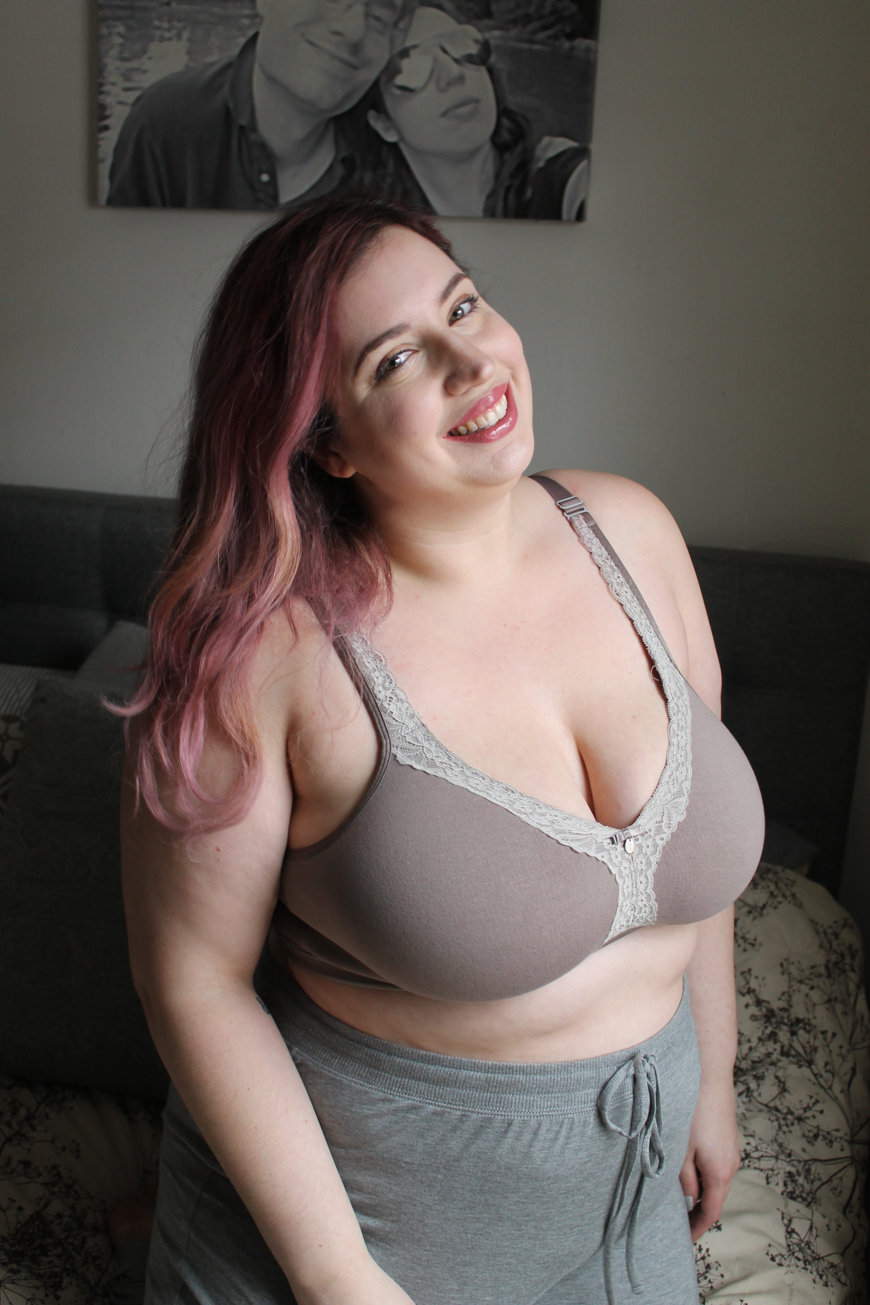 Curvy Couture Wire Free Bra