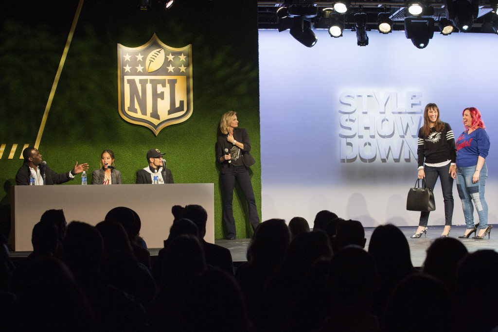 The first NFL Style Showdown at ArtBeam in New York City, New York, on September 24th, 2015. (Stephanie Diani/AP Images for National Football League)