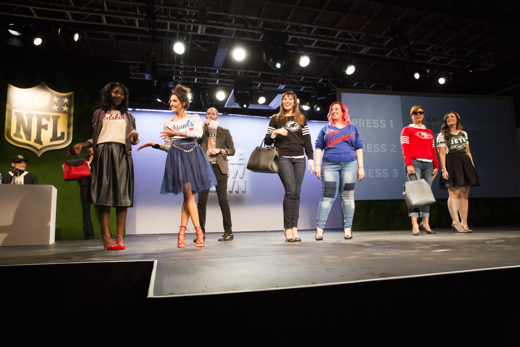 The first NFL Style Showdown at ArtBeam in New York City, New York, on September 24th, 2015. (Stephanie Diani/AP Images for National Football League)