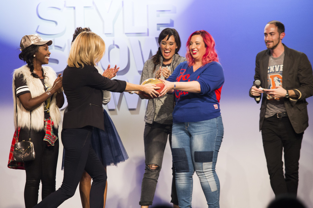 The first NFL Style Showdown at ArtBeam in New York City, New York, on September 24th, 2015. (Stephanie Diani/AP Images for National Football League)