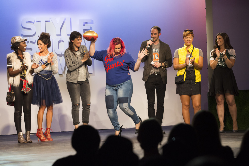 The first NFL Style Showdown at ArtBeam in New York City, New York, on September 24th, 2015. (Stephanie Diani/AP Images for National Football League)
