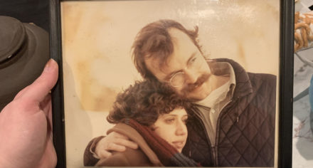 Photo of my parents in the 70s