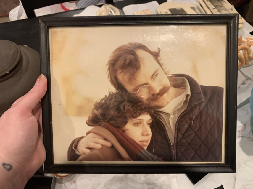 Photo of my parents in the 70s